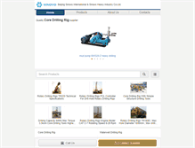 Tablet Screenshot of chinadrillingequipment.com